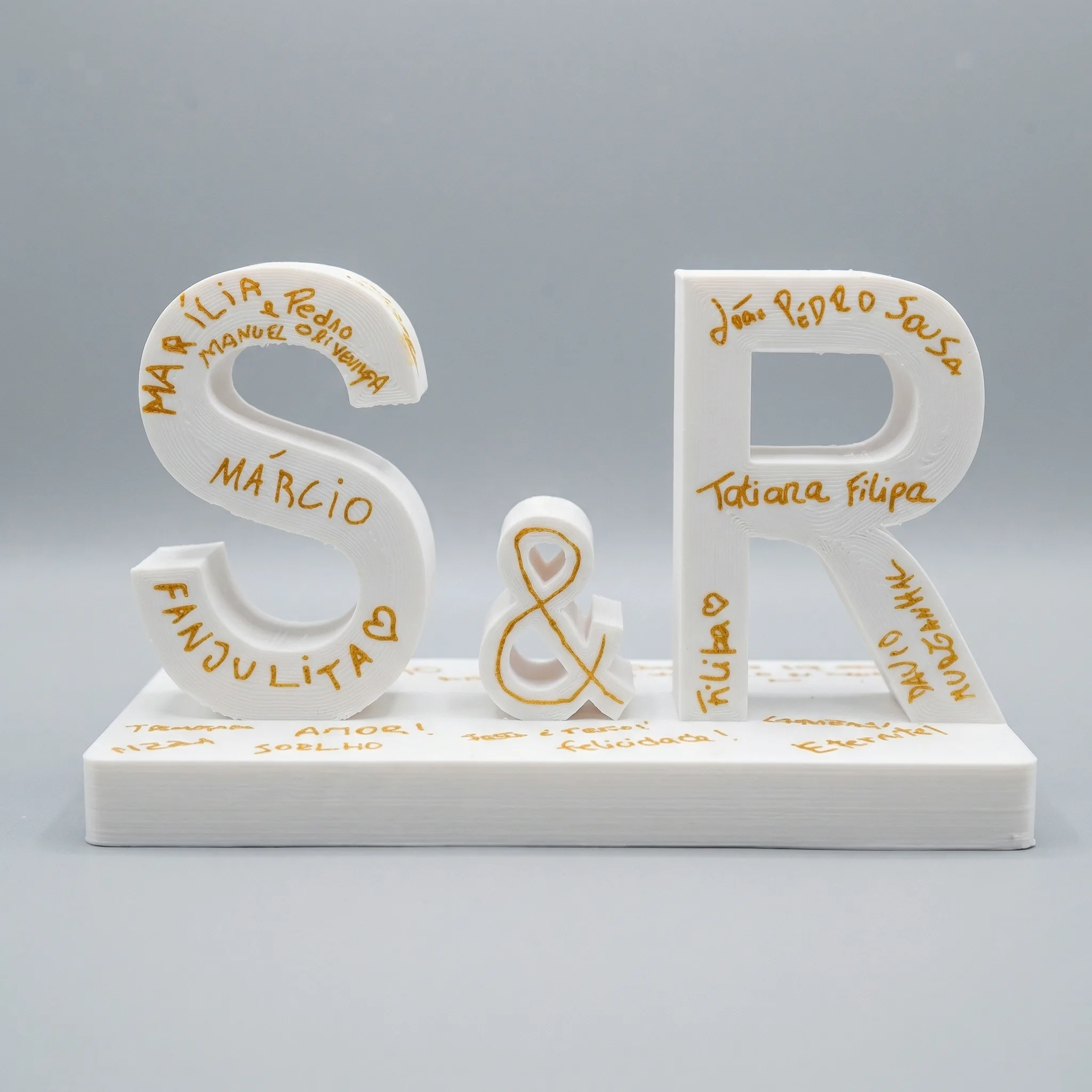 Decoração de Noivos — Produto impresso em 3D